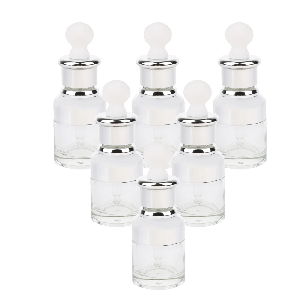 6x Travel High Quality Glass Pipette Eye Dropper Bottles 20ML 30ML 50ML
6x Travel High Quality Glass Pipette Eye Dropper Bottles 20ML 30ML 50ML