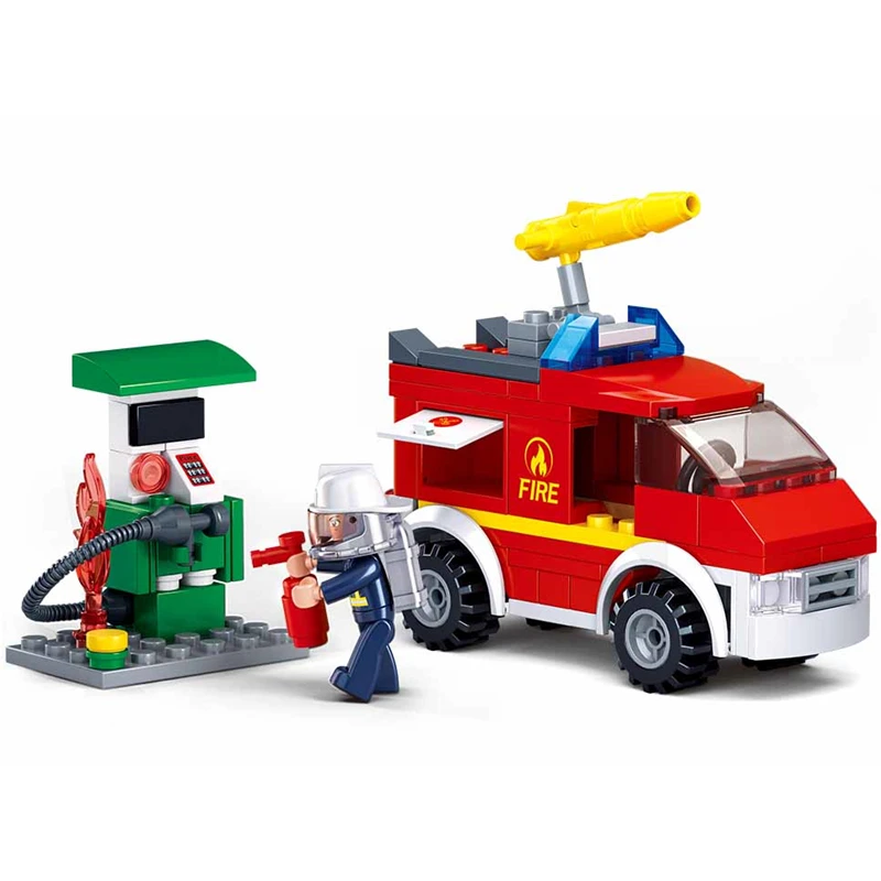 136pcs M38-B0623 Sluban City Fire Truck Hero Firetruck Car Vehicle Building Blocks Bricks Classic Model Toys For Kids Gifts
136pcs M38-B0623 Sluban City Fire Truck Hero Firetruck Car Vehicle Building Blocks Bricks Classic Model Toys For Kids Gifts