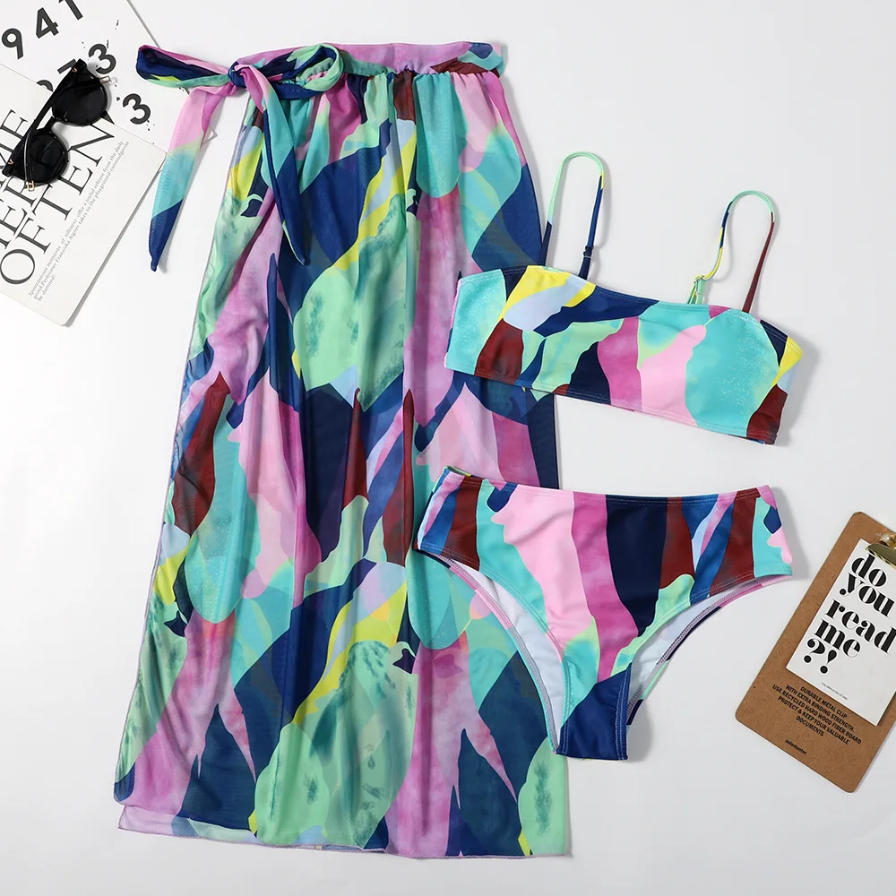 New Bikinis Women Swimsuit Push Up Swimwear Print Bikini Set Bandeau Bathing Suit Female Mesh Beachwear Summer Swim Dress Beach
New Bikinis Women Swimsuit Push Up Swimwear Print Bikini Set Bandeau Bathing Suit Female Mesh Beachwear Summer Swim Dress Beach