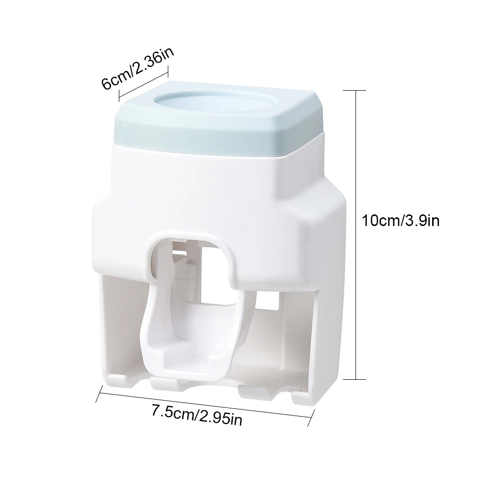 Creative Wall Mount Automatic Toothpaste Dispenser Bathroom Accessories Waterproof Lazy Toothpaste Squeezer Toothbrush Holder
Creative Wall Mount Automatic Toothpaste Dispenser Bathroom Accessories Waterproof Lazy Toothpaste Squeezer Toothbrush Holder