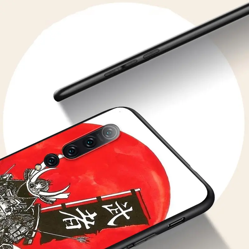 Силиконовый чехол samurai для Xiaomi Mi 11i 11 10T 10i 9T 9 Note 10 Ultra Lite Pro 5G SE черный мягкий