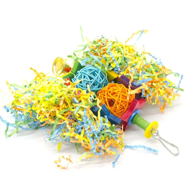 Bird Chewing Toys Parrot Cage Foraging Hanging Shredder Toy Hammock Swing with Bells Bird Chew Toys
Bird Chewing Toys Parrot Cage Foraging Hanging Shredder Toy Hammock Swing with Bells Bird Chew Toys
