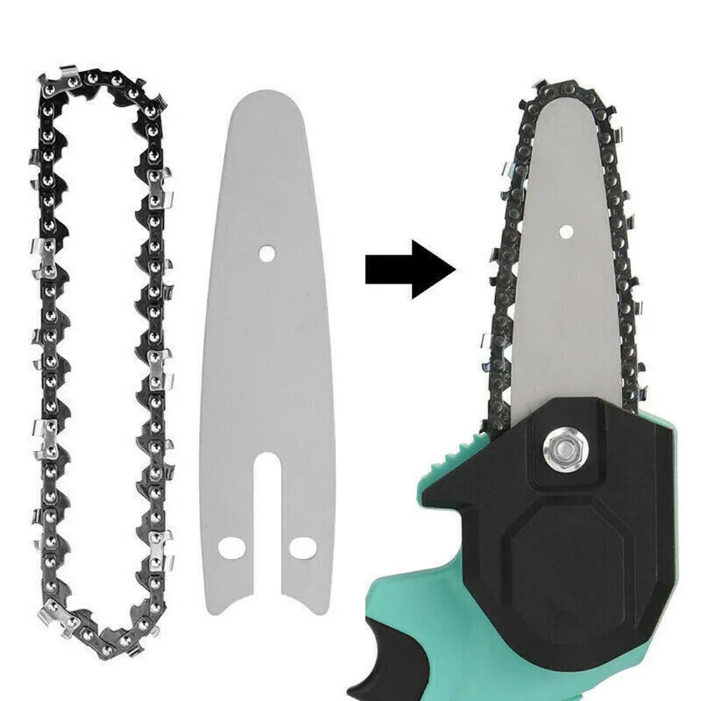 4/6Inch Chainsaw Guide Bar And Saw Chain Set Fits Electric Chain Saw Wood Cutter Air Tool Accessories
4/6Inch Chainsaw Guide Bar And Saw Chain Set Fits Electric Chain Saw Wood Cutter Air Tool Accessories