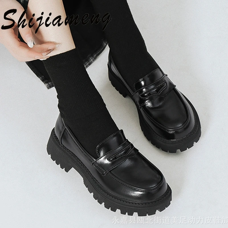 2021 new small leather shoes mid-heel students Japanese college wind mid-heel soft bottom jk uniform shoe designer
2021 new small leather shoes mid-heel students Japanese college wind mid-heel soft bottom jk uniform shoe designer
