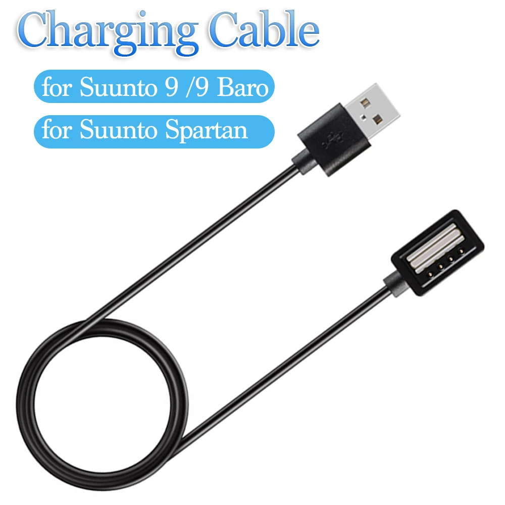 USB Charger Charging Cable Smart Watch for Suunto 9 / 9 Baro / Suunto9 Safety Fast Charge Adapter for Suunto Spartan Ultra HR
USB Charger Charging Cable Smart Watch for Suunto 9 / 9 Baro / Suunto9 Safety Fast Charge Adapter for Suunto Spartan Ultra HR