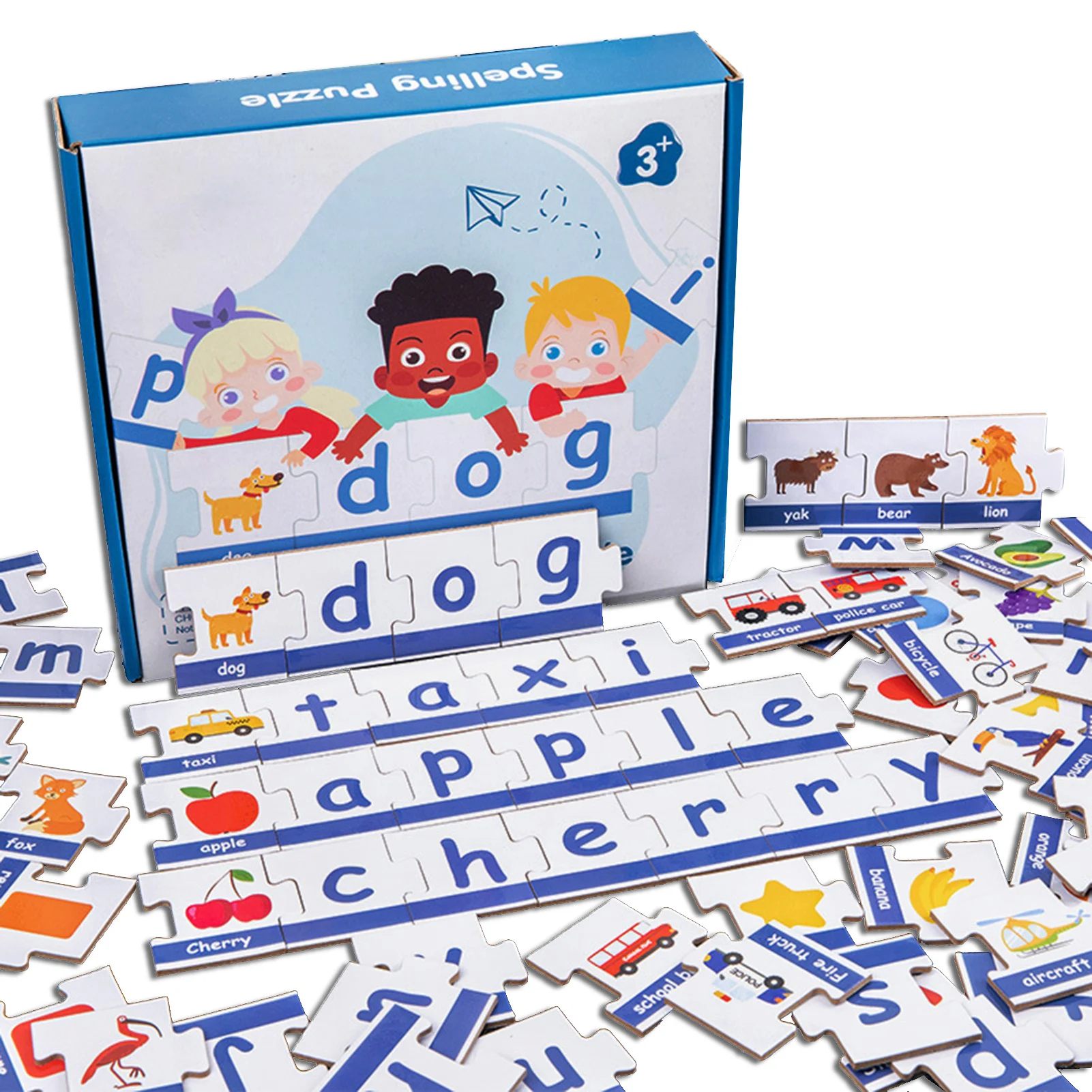 Montessori Toys For Kids 90cps Cards Spelling Puzzle Game Animal Fruit Cognitive Early Educational Toy For Children
Montessori Toys For Kids 90cps Cards Spelling Puzzle Game Animal Fruit Cognitive Early Educational Toy For Children