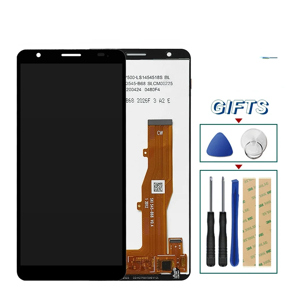 5.45" For ZTE A3 2020 2020RU / A3 Prime LCD Display+Touch Screen Digitizer Assembly Spare Part+Tools
5.45" For ZTE A3 2020 2020RU / A3 Prime LCD Display+Touch Screen Digitizer Assembly Spare Part+Tools