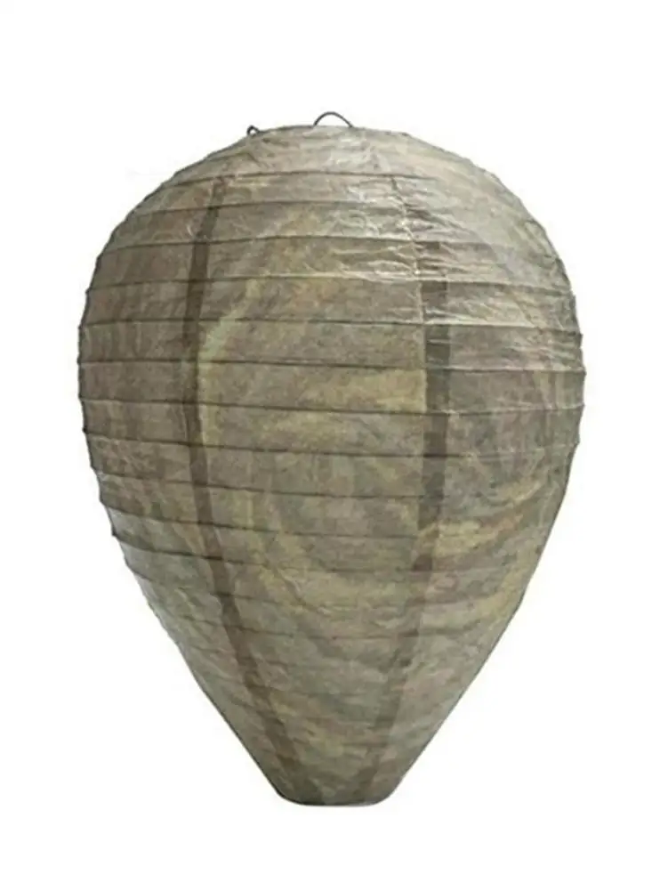 1 Pack Wasp Nest Decoy Hanging Wasp Dete-rrent for Wasps Hornets Yellow Jackets 
1 Pack Wasp Nest Decoy Hanging Wasp Dete-rrent for Wasps Hornets Yellow Jackets