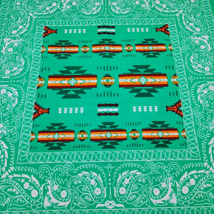 Unisex Cotton Square Bandanas Hip Hop Green Paisley Floral Print Headband Windproof Face Cover Cycling Sports Neck Tie Headwrap
Unisex Cotton Square Bandanas Hip Hop Green Paisley Floral Print Headband Windproof Face Cover Cycling Sports Neck Tie Headwrap