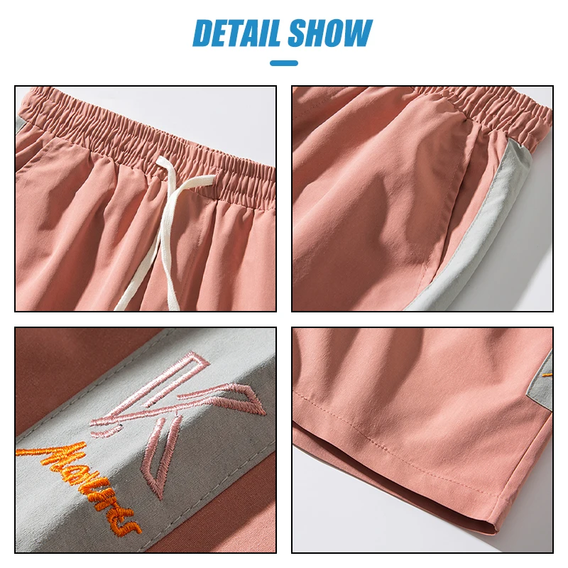 2021 Summer New Men's Casual Trend Loose Shorts Quick Drying Breathable Five-point Pants Men Running Fitness Sweatshorts
2021 Summer New Men's Casual Trend Loose Shorts Quick Drying Breathable Five-point Pants Men Running Fitness Sweatshorts