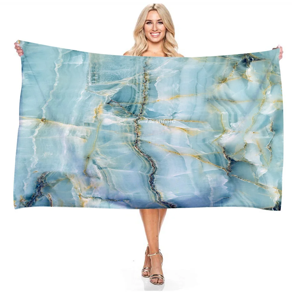 New Light Colored Marbled 3D Digital Printed Rectangular Bath Towel Bath Towel for Children and Adults Absorbent Microfiber
New Light Colored Marbled 3D Digital Printed Rectangular Bath Towel Bath Towel for Children and Adults Absorbent Microfiber