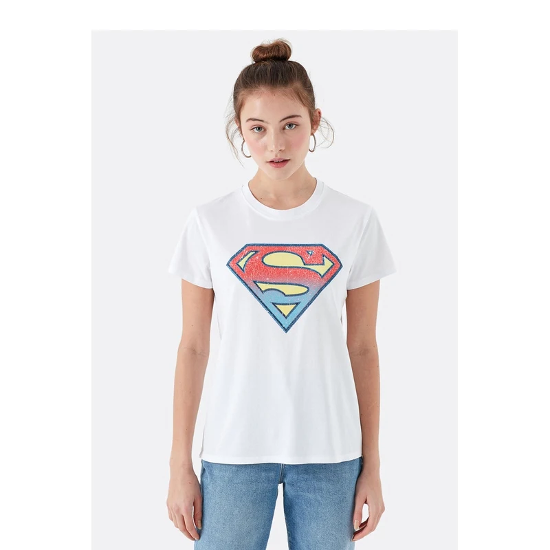 Футболка Mavi Superman Printed T-Sh | Женская одежда
