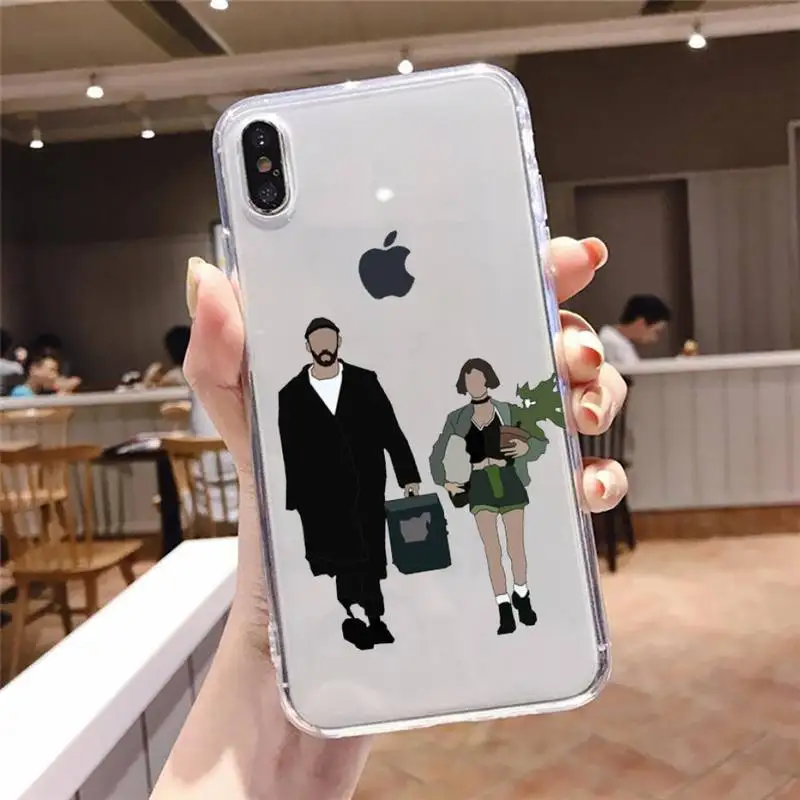 Leon Matilda Natalie Portman Movie Phone Case Transparent soft For iphone 5 5s 5c se 6 6s 7 8 11 12 plus mini x xs xr pro max
Leon Matilda Natalie Portman Movie Phone Case Transparent soft For iphone 5 5s 5c se 6 6s 7 8 11 12 plus mini x xs xr pro max