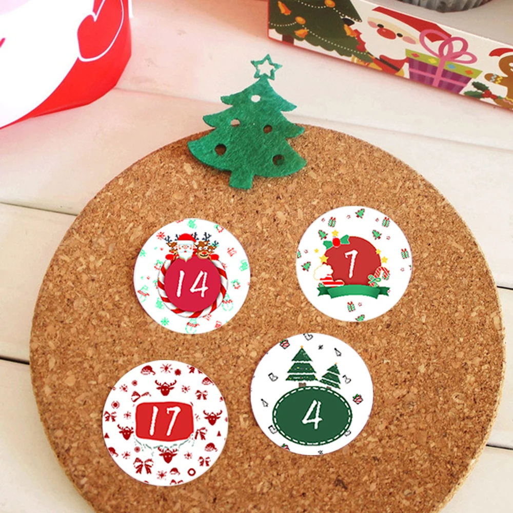 24Pcs Merry Christmas Stickers 500pcs Animals Trees Decorative Stickers Wrapping Gift Box Label Christmas Tags
24Pcs Merry Christmas Stickers 500pcs Animals Trees Decorative Stickers Wrapping Gift Box Label Christmas Tags