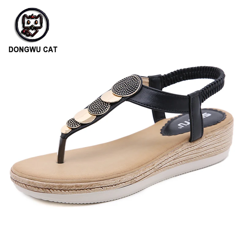 2021 Beach Sandals Women Summer Shoes Thick Sole Women Wedges Sandals Ladies Summer Holiday Shoes Big Size 42
2021 Beach Sandals Women Summer Shoes Thick Sole Women Wedges Sandals Ladies Summer Holiday Shoes Big Size 42