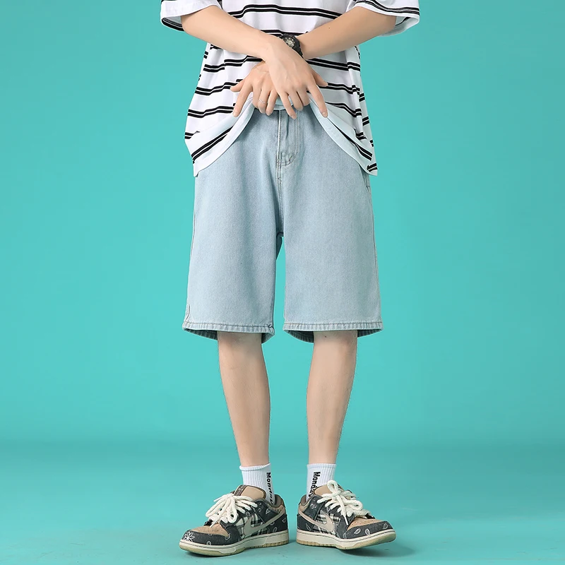 denim shorts mens clothing knee pants daily outdoor high street straight trousers man boyfriend short jeans masculino
denim shorts mens clothing knee pants daily outdoor high street straight trousers man boyfriend short jeans masculino