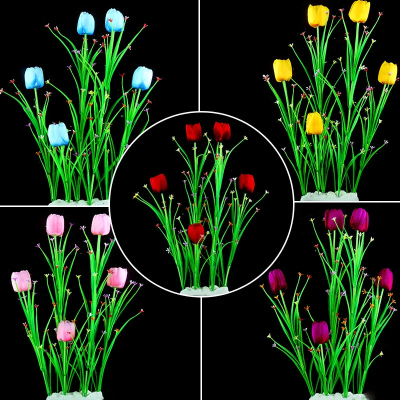 55CM Large Aquarium Fish Tank Plant Decoration Artificial Weed Accessories Colorful Flower Aquascape Landscape Accessories Decor
55CM Large Aquarium Fish Tank Plant Decoration Artificial Weed Accessories Colorful Flower Aquascape Landscape Accessories Decor