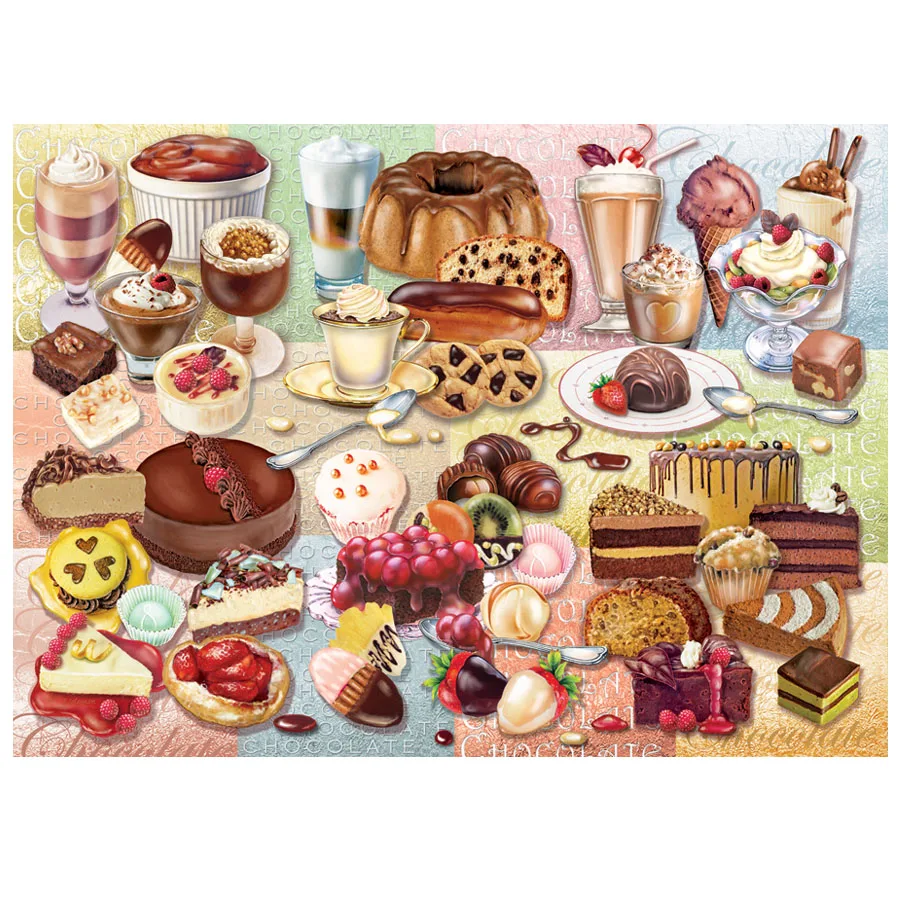 Chocolate bread Diy Diamond Painting Resin square full drill diamond embroidery mosaic picture 3d cross stitch needlework AA507
Chocolate bread Diy Diamond Painting Resin square full drill diamond embroidery mosaic picture 3d cross stitch needlework AA507