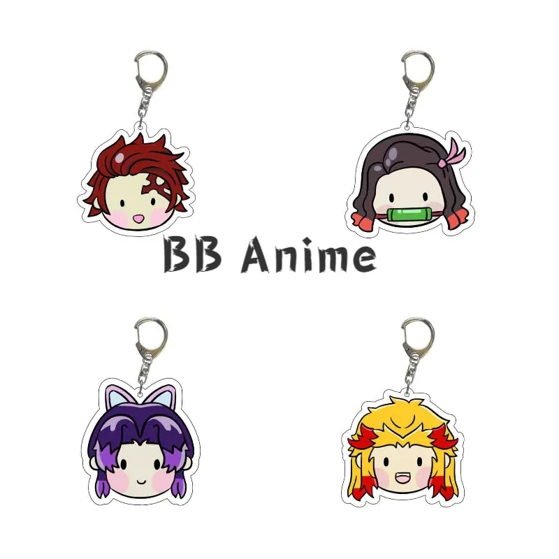 Arcylic Keychain For Girls Boys Anime Demon Slayer Key Chain Brinco Blade Of Ghost Keychains Choker Kamado Tanjirou Figure Gifts 
Arcylic Keychain For Girls Boys Anime Demon Slayer Key Chain Brinco Blade Of Ghost Keychains Choker Kamado Tanjirou Figure Gifts