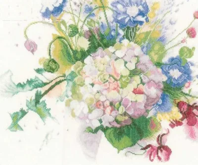 Counted Cross Stitch Kit Cross stitch RS cotton with cross stitch Lanarte pn-0151018 Hydrangea
Counted Cross Stitch Kit Cross stitch RS cotton with cross stitch Lanarte pn-0151018 Hydrangea