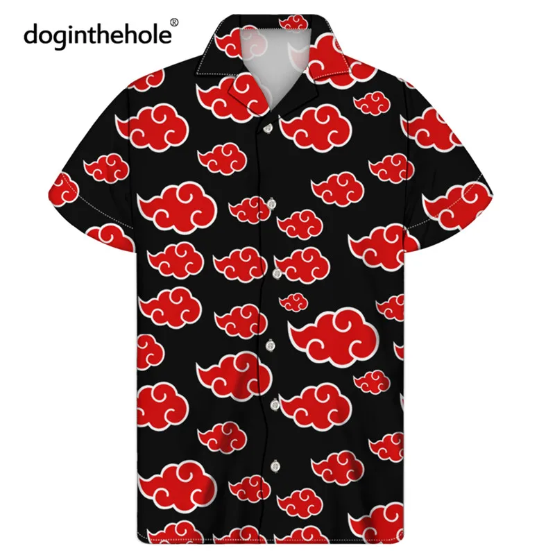 Doginthehole Red Akatsuki Logo Pattern Men's Fashion Anime Shirts Summer Casual Short Sleeve Tops Comfortable Hawaiian Shirt
Doginthehole Red Akatsuki Logo Pattern Men's Fashion Anime Shirts Summer Casual Short Sleeve Tops Comfortable Hawaiian Shirt