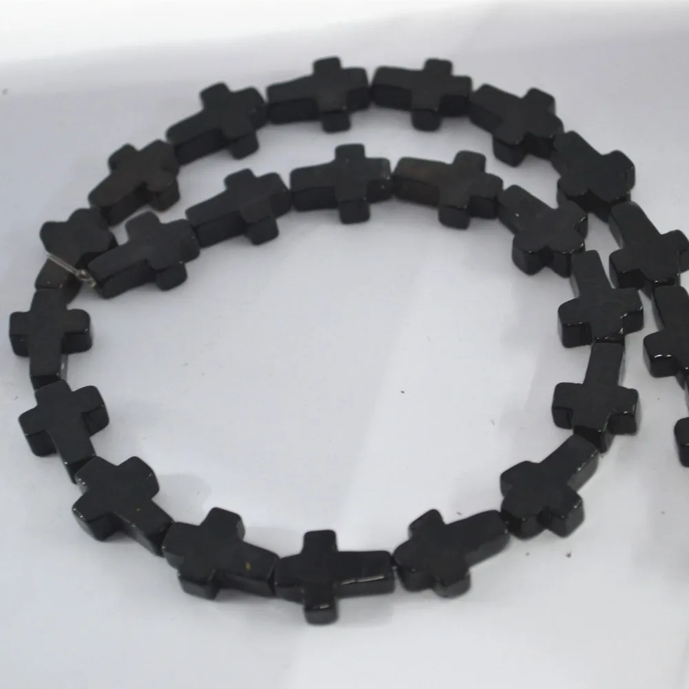 48PCS Fashion Natural Stone Black Agates Dog Corn Corn Beads Cross Shape New Designer Jewelry Making Necklace Stone Beads 
48PCS Fashion Natural Stone Black Agates Dog Corn Corn Beads Cross Shape New Designer Jewelry Making Necklace Stone Beads