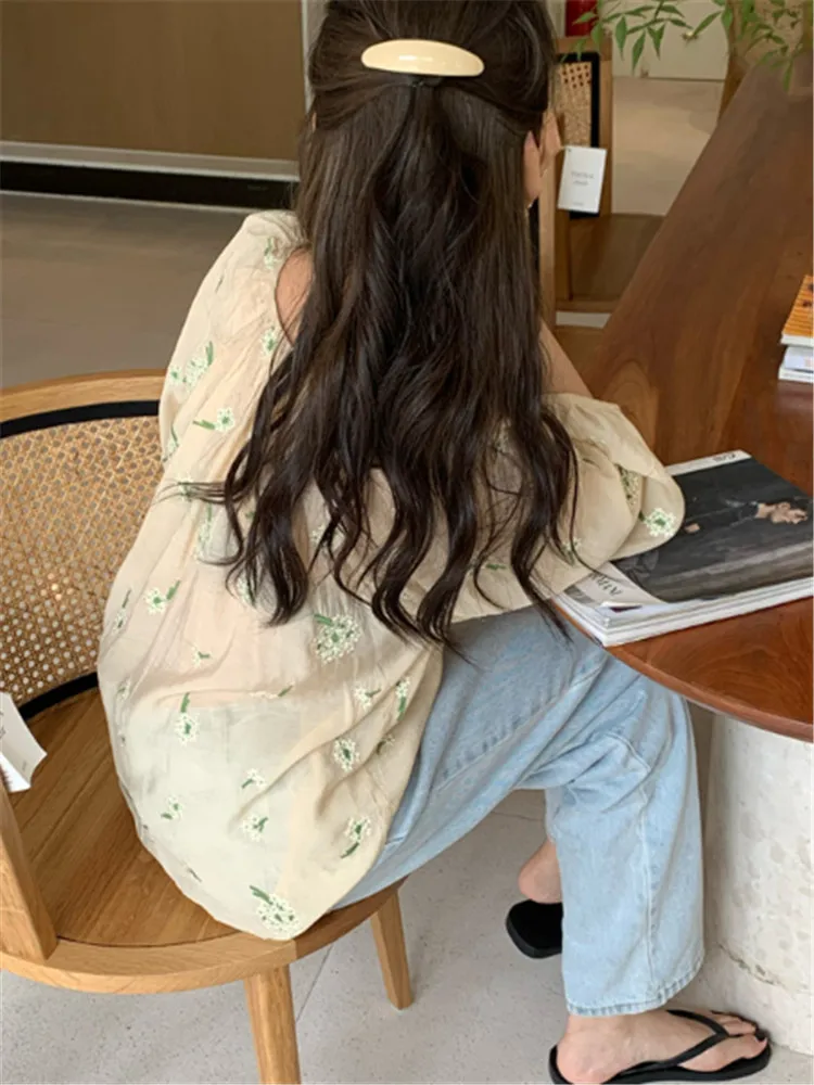 New spring Vintage print Shirt female Oversize Tops Women Long sleeve Girls Blouse Summer Plus Size Women Blouses femme Blusas 
New spring Vintage print Shirt female Oversize Tops Women Long sleeve Girls Blouse Summer Plus Size Women Blouses femme Blusas