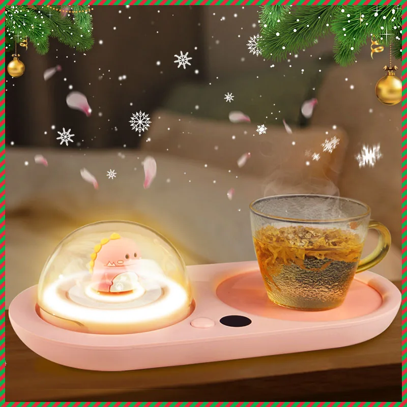 Creative Coffee Warmer Mug Heater With Essential Oil Diffuser Home Office Heating Plate Cup Warmers for Milk Tea Gift Recommend
Creative Coffee Warmer Mug Heater With Essential Oil Diffuser Home Office Heating Plate Cup Warmers for Milk Tea Gift Recommend