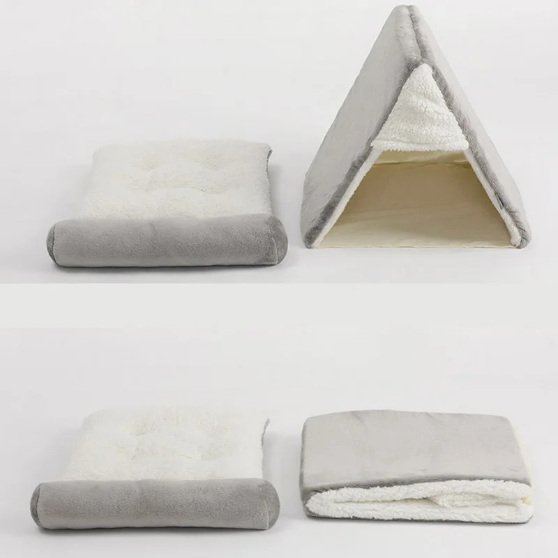 Hot Sell Pet Cat House Bed Indoor Kitten Mat Warm Small For Cat Dogs Nest Collapsible Cat Sleeping Mats Cute Cave Product Winter
Hot Sell Pet Cat House Bed Indoor Kitten Mat Warm Small For Cat Dogs Nest Collapsible Cat Sleeping Mats Cute Cave Product Winter