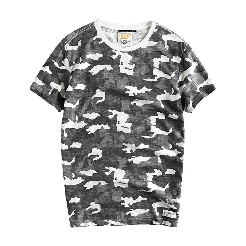 hotsell men clothing summer vintage washed camouflage tees cotton trendy streetwear men's o-neck short-sleeved T-shirt
hotsell men clothing summer vintage washed camouflage tees cotton trendy streetwear men's o-neck short-sleeved T-shirt