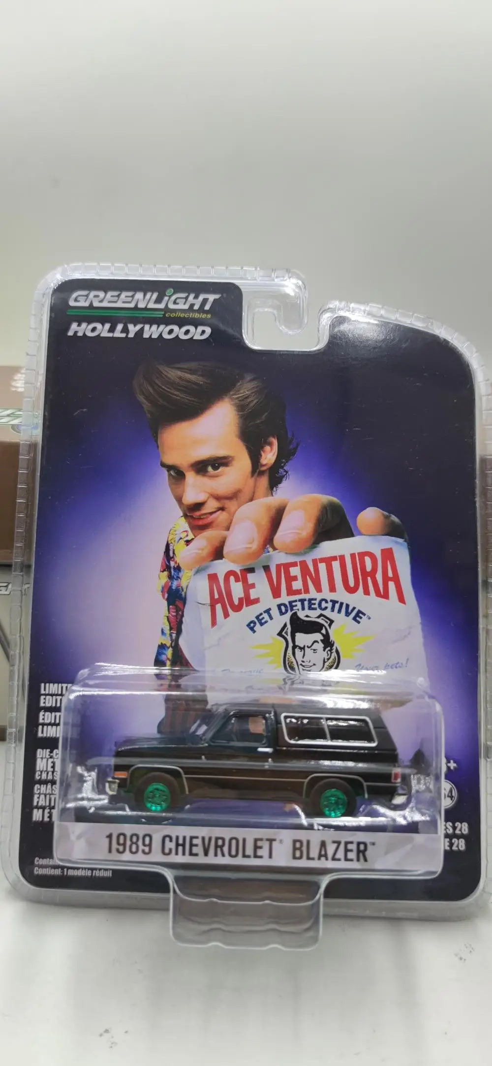 GreenLight 1:64 1989 Chevrolet Blazer зеленая версия игрушечные автомобили из сплава