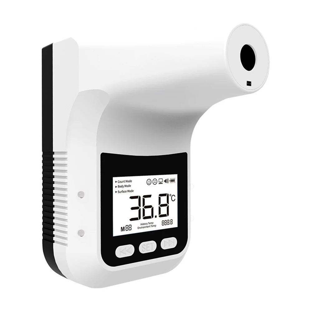 Infrared Thermometer Non Contact Community Easy Install Wall Mounted Adults Kids USB Rechargeable Supermarket With LCD Screen
Infrared Thermometer Non Contact Community Easy Install Wall Mounted Adults Kids USB Rechargeable Supermarket With LCD Screen