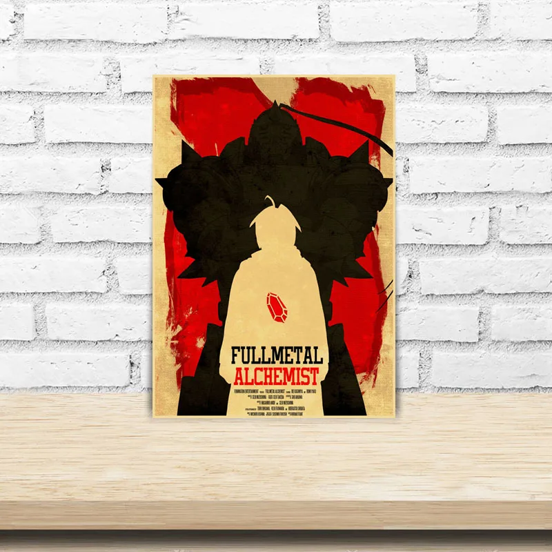 Fullmetal Alchemist Poster Vintage Japanese Anime Posters HD Prints Pictures Home Decor Living Room Bar Cafe Wall Painting
Fullmetal Alchemist Poster Vintage Japanese Anime Posters HD Prints Pictures Home Decor Living Room Bar Cafe Wall Painting