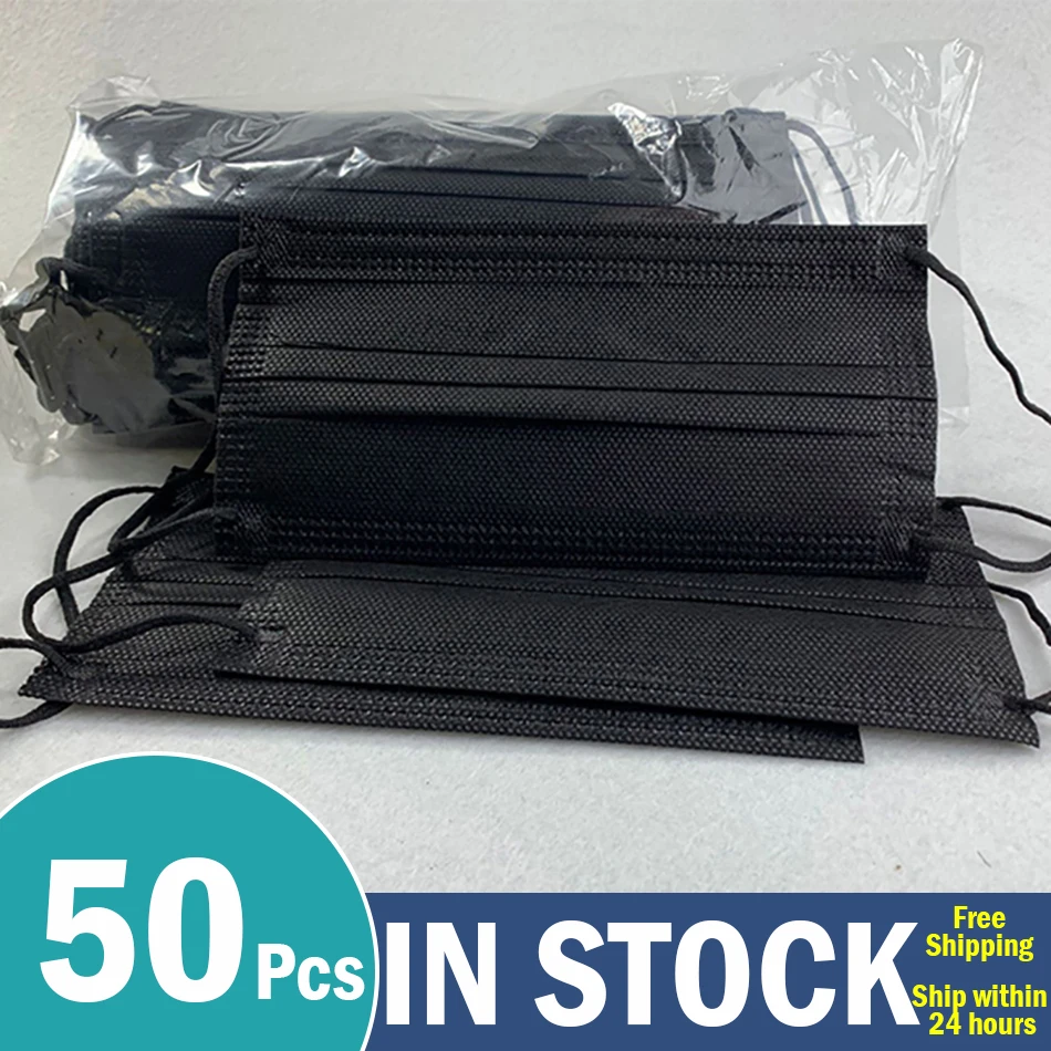Disposable Black Protective Face Mouth Masks Anti-virus 3 Layer Fabric Safe Dustproof and Breathable Outdoor Mask Wholesale
Disposable Black Protective Face Mouth Masks Anti-virus 3 Layer Fabric Safe Dustproof and Breathable Outdoor Mask Wholesale