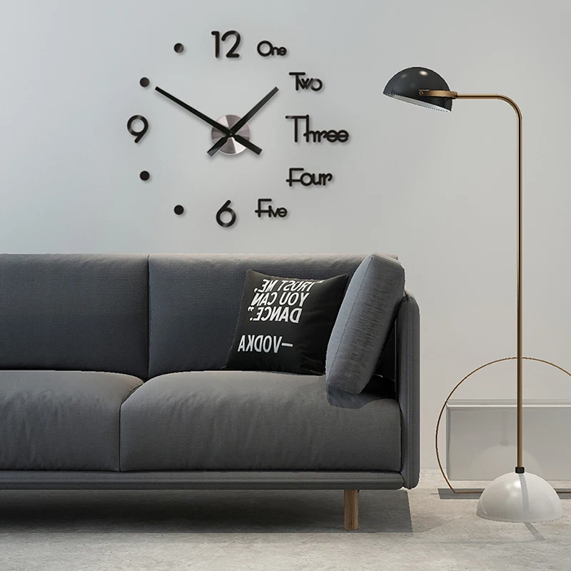 Function Acrylic Minimalist Wall Clock Modern Diy Wall Clock 3d Decorative Mirror Surface Sticker Home Office Decor Wall Clock
Function Acrylic Minimalist Wall Clock Modern Diy Wall Clock 3d Decorative Mirror Surface Sticker Home Office Decor Wall Clock