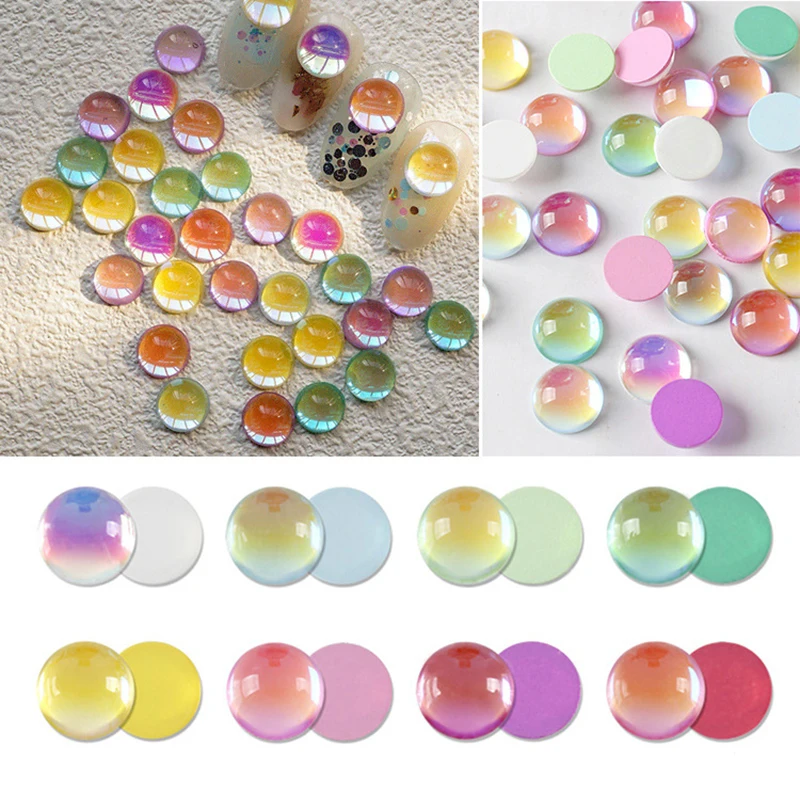 30/100pcs Mocha Round Nail Art Rhinestone Flat Thick Drop Shaped Candy Color Fingernail DIY Decoration Accessories
30/100pcs Mocha Round Nail Art Rhinestone Flat Thick Drop Shaped Candy Color Fingernail DIY Decoration Accessories