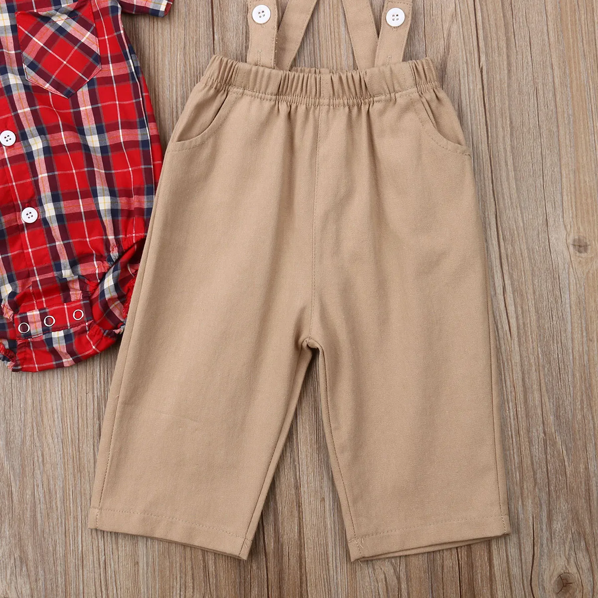 CA Infant Baby Boy 0-24M Clothes Bowknot Plaid Tops Romper+Bib Pants Gentleman Outfit
CA Infant Baby Boy 0-24M Clothes Bowknot Plaid Tops Romper+Bib Pants Gentleman Outfit