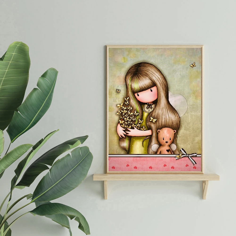 Full Drill Square Diamond Painting Cartoon Dancing Girl Picture 5D DIY Diamond Embroidery Cross Stitch Gift Kits Home Decor
Full Drill Square Diamond Painting Cartoon Dancing Girl Picture 5D DIY Diamond Embroidery Cross Stitch Gift Kits Home Decor