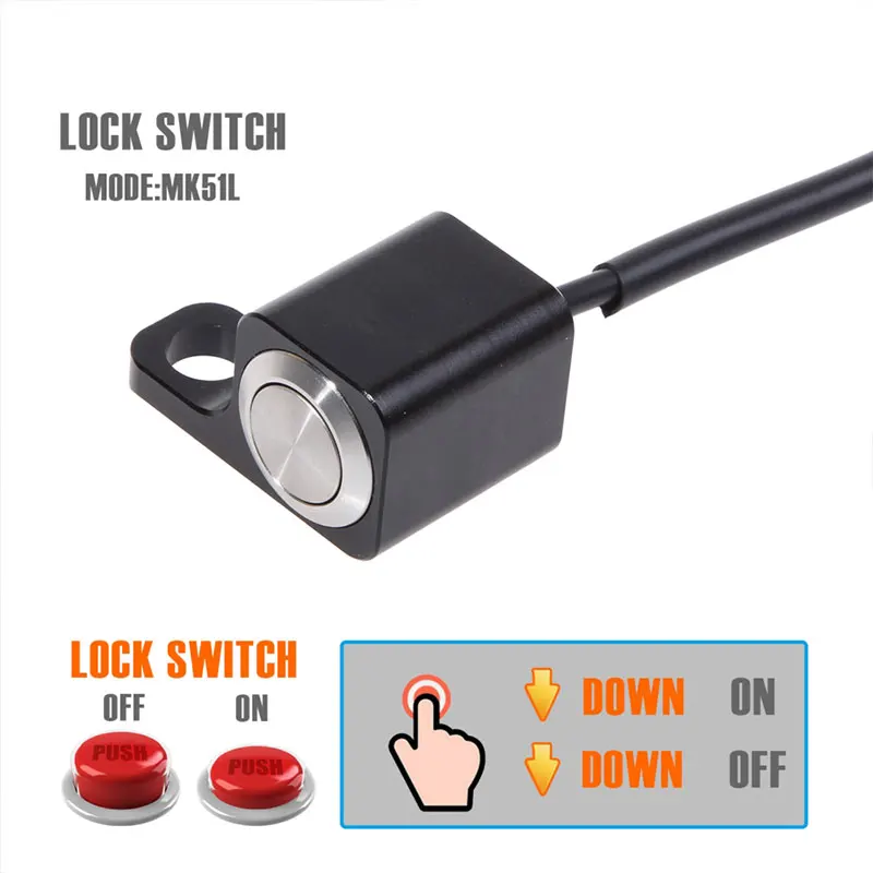 Black Aluminum Alloy Accessories Motorcycle Handlebar Switch Stable Switches Motorcycle Light Switch Durable Bracket
Black Aluminum Alloy Accessories Motorcycle Handlebar Switch Stable Switches Motorcycle Light Switch Durable Bracket