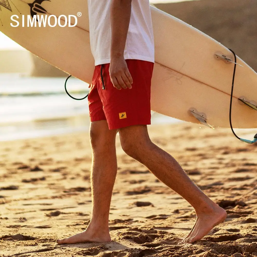 Мужские пляжные шорты SIMWOOD, на завязках, с поясом, тонкие, повседневные, для отдыха, лето 2021
Мужские пляжные шорты SIMWOOD, на завязках, с поясом, тонкие, повседневные, для отдыха, лето 2021