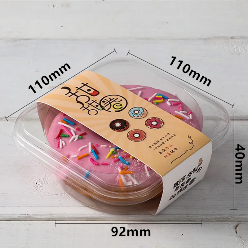 50pcs Creative transparent packaging plastic boxes baking package cake pastry bread donuts dessert box favors food container
50pcs Creative transparent packaging plastic boxes baking package cake pastry bread donuts dessert box favors food container