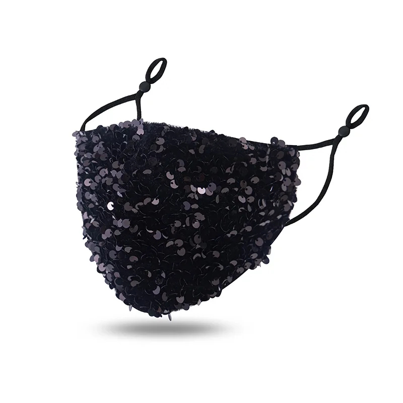 10/20/30Pcs Adult Fashion Sequin Thicken Face Mask Women Shiny Reusable Mask Dustproof Breathable Mask Adjustable Ear Button
10/20/30Pcs Adult Fashion Sequin Thicken Face Mask Women Shiny Reusable Mask Dustproof Breathable Mask Adjustable Ear Button