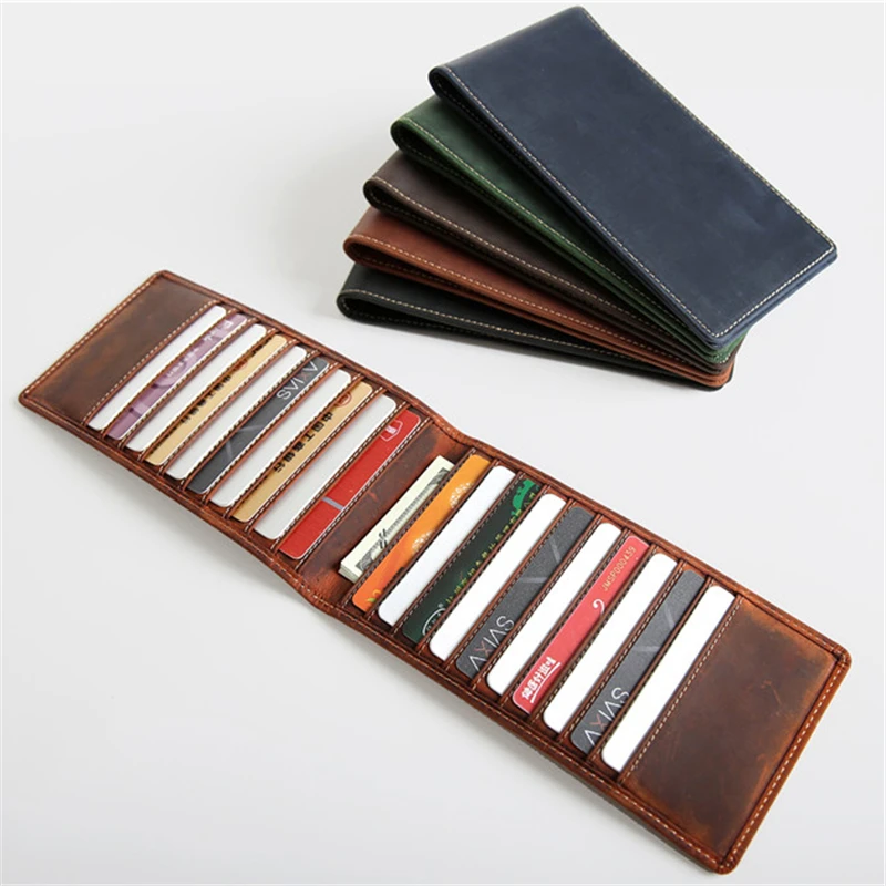 Mens Money Card Holder Women Purse Long Wallets PULL-UP Leather Bags Genuine Cow Leather Clutch Retro Handmade Bags Gift
Mens Money Card Holder Women Purse Long Wallets PULL-UP Leather Bags Genuine Cow Leather Clutch Retro Handmade Bags Gift