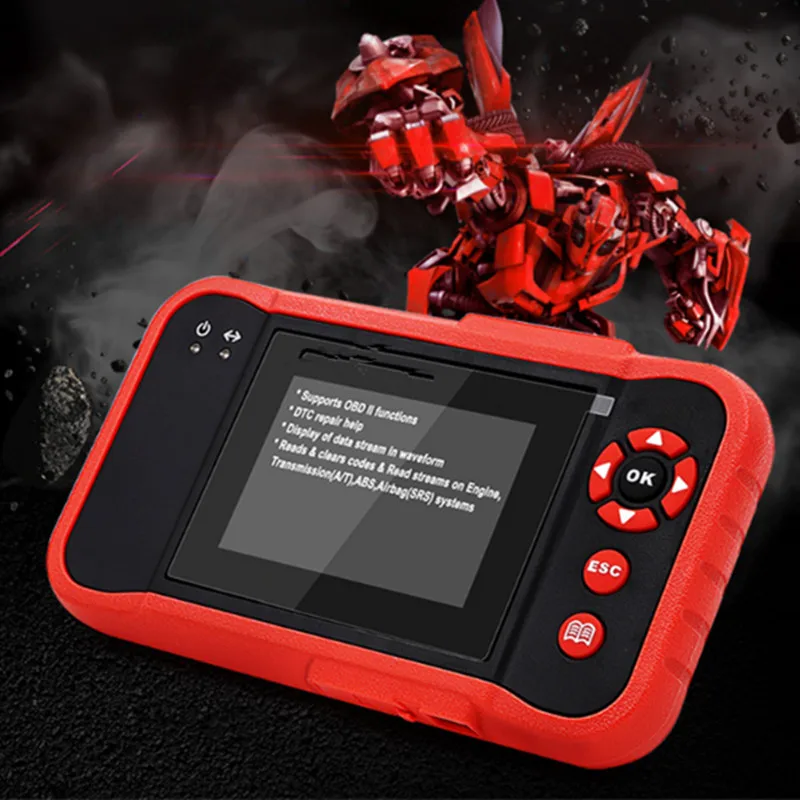 High Quality Auto DiagnosticTool OBDII Code Reader Scanner Test Engine/ABS/SRS/AT CRP123
High Quality Auto DiagnosticTool OBDII Code Reader Scanner Test Engine/ABS/SRS/AT CRP123