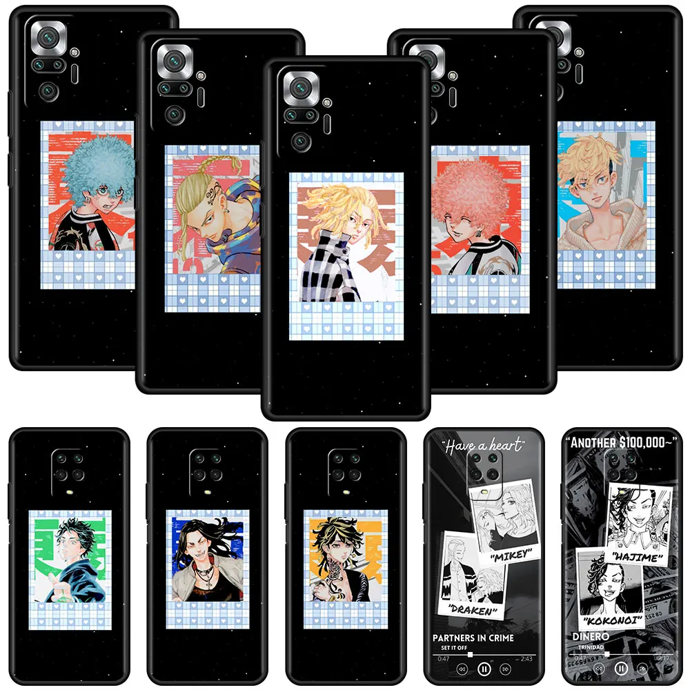 Tokyo Revengers Case for Xiaomi Poco X3 NFC M3 Pocophone F1 F3 GT Redmi K40 Pro For Mi 10T Pro Soft Phone Cover
Tokyo Revengers Case for Xiaomi Poco X3 NFC M3 Pocophone F1 F3 GT Redmi K40 Pro For Mi 10T Pro Soft Phone Cover