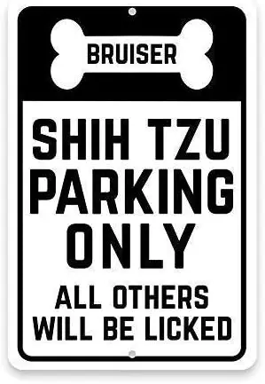 Забавный металлический жестяной знак, украшение для мужчин, 12x8 дюймов, hih Tzu, парковка только с именем в кости, металлический жестяной знак, д...
Забавный металлический жестяной знак, украшение для мужчин, 12x8 дюймов, hih Tzu, парковка только с именем в кости, металлический жестяной знак, д...