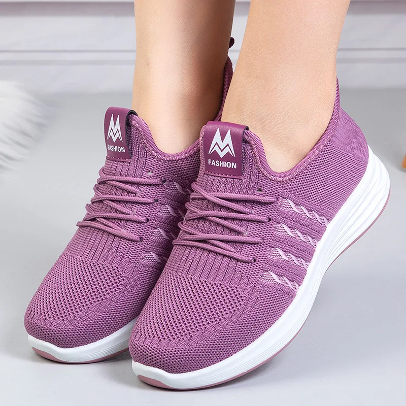 Shoes for Women Sneakers Spring/Summer Leisure Women's Shoes round Toe Lace-up Women's Shoes Sports Low Top Flying Woven Shoes
Shoes for Women Sneakers Spring/Summer Leisure Women's Shoes round Toe Lace-up Women's Shoes Sports Low Top Flying Woven Shoes