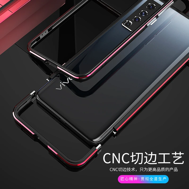 Luxury Shockproof Metal Frame Bumper Phone Case for VIVO X50 Pro Aurora Aluminum Lens Protection Cover
Luxury Shockproof Metal Frame Bumper Phone Case for VIVO X50 Pro Aurora Aluminum Lens Protection Cover