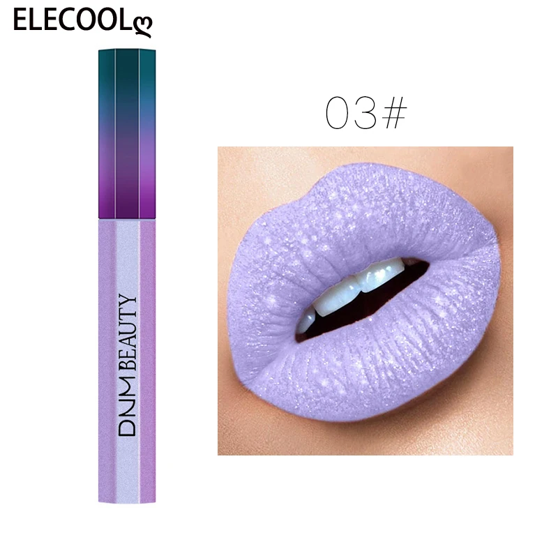 ELECOOL Glitter Metallic Liquid Lipstick Waterproof Shiny Shimmer Lip Gloss Tint Non-Stick Cup Lipgloss Long Lasting Makeup
ELECOOL Glitter Metallic Liquid Lipstick Waterproof Shiny Shimmer Lip Gloss Tint Non-Stick Cup Lipgloss Long Lasting Makeup