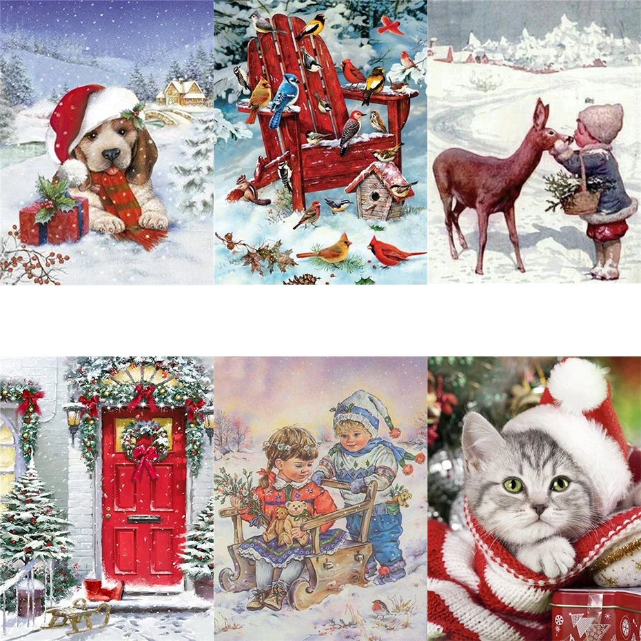 FSBCGT Christmas Red Landscape DIY Painting By Numbers Adults For Drawing On Canvas Coloring By Numbers Wall Pianting Decor
FSBCGT Christmas Red Landscape DIY Painting By Numbers Adults For Drawing On Canvas Coloring By Numbers Wall Pianting Decor
